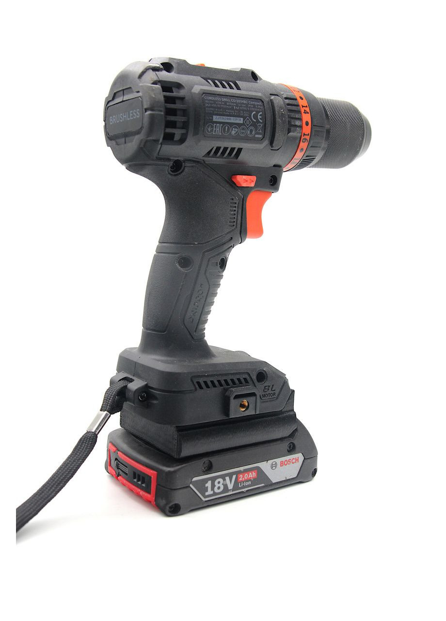 Переходник из аккумулятора Bosch на инструмент DniproM No Brand (365797458)