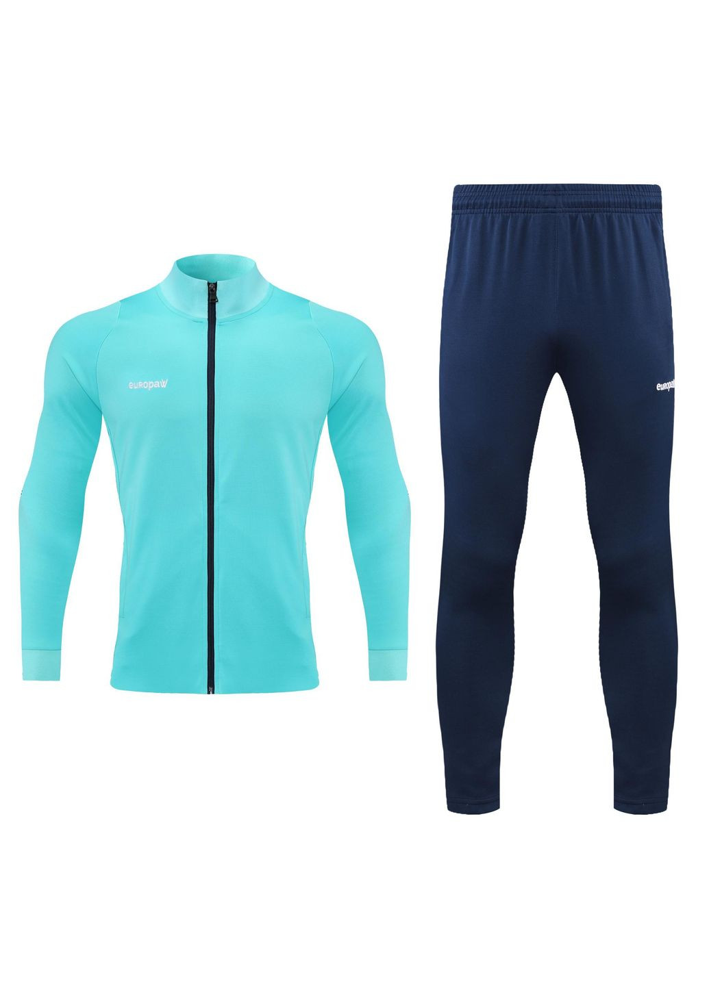 Спортивный костюм Limber Up 2101 Long zipper бирюзово-темно-синий ( ) Europaw (368669830)