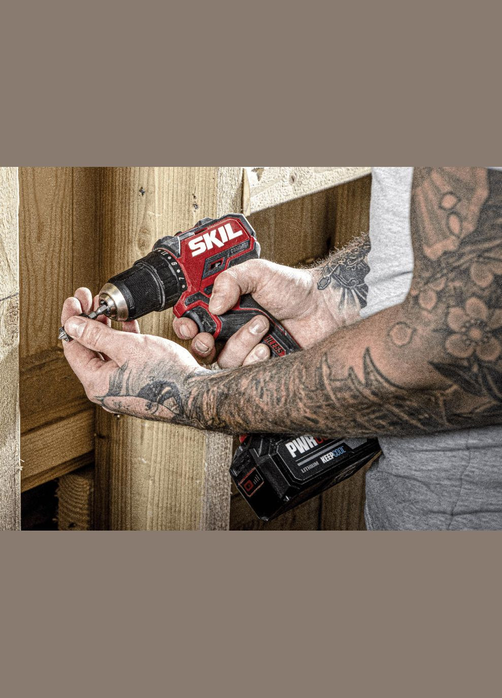 Шуруповерт-дрель аккумуляторная 3065 CA Compact 20В бесщеточная 60Нм 500·1800об·мин 0.9кг без АКБ и ЗУ Skil (330032213)