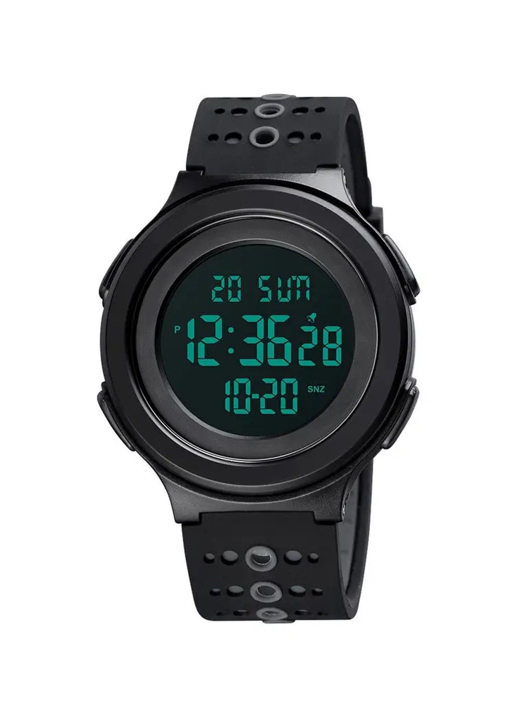 Мужские наручные часы 1733 (Черные с черным) Skmei (314483452)