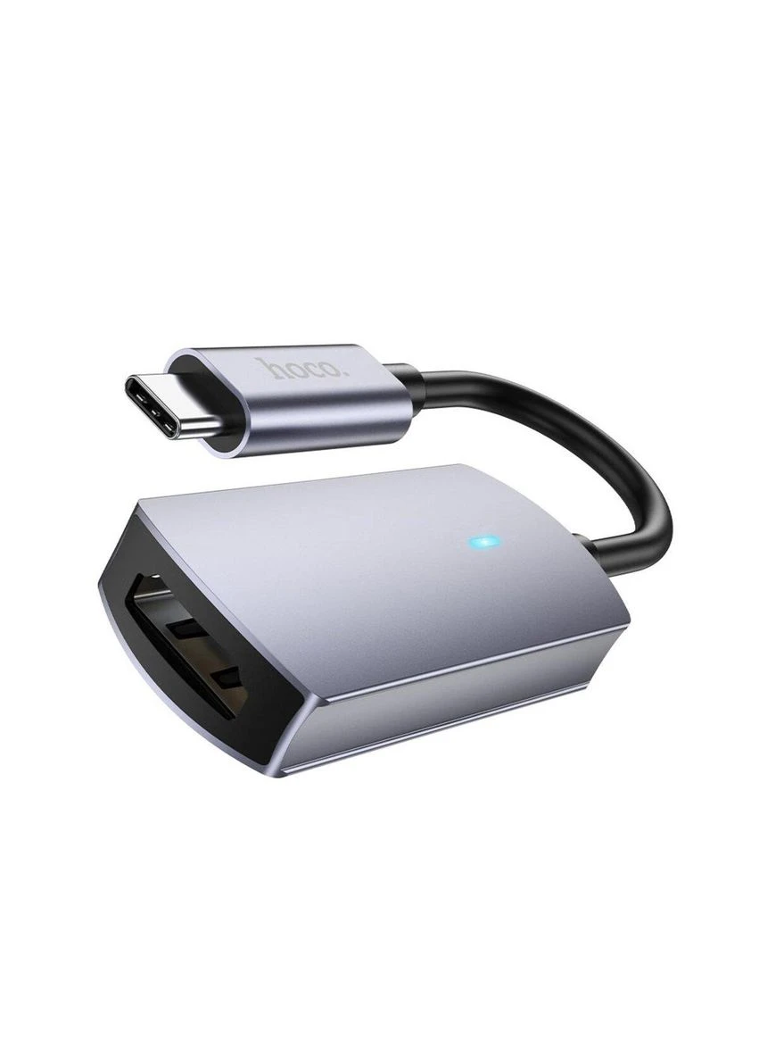 Кабельпереходник UA20 Presage Type-C to HDTV converter Metal Gray (6931474770264) Hoco (298875872)