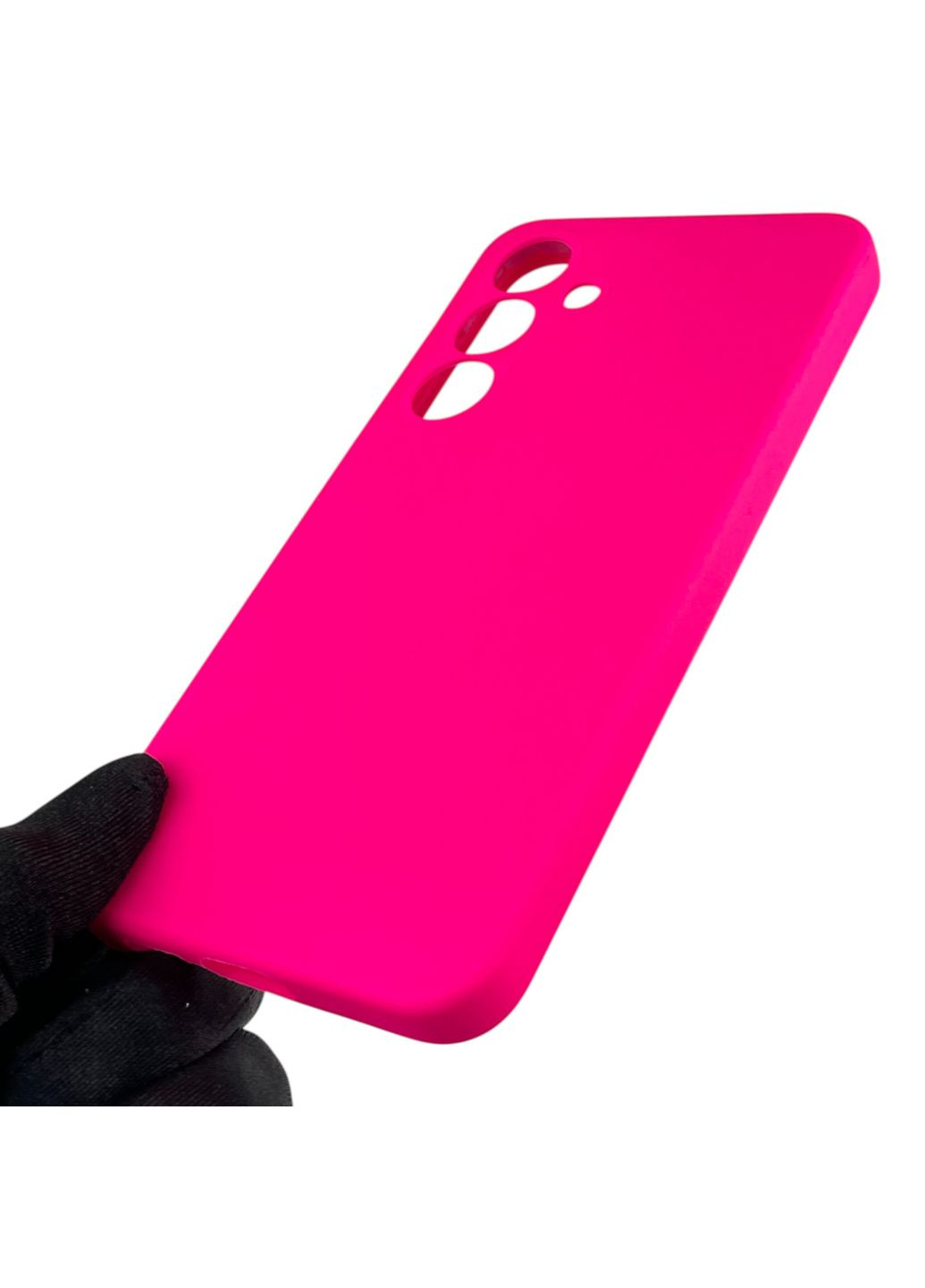 Чехол для Galaxy S25 Plus (SM-S936B) силиконовый с микрофиброй на самсунг с25 плюс малиновый Samsung (366388262)