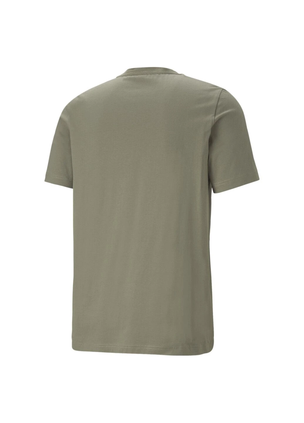 Серая футболка essentials logo men's tee Puma