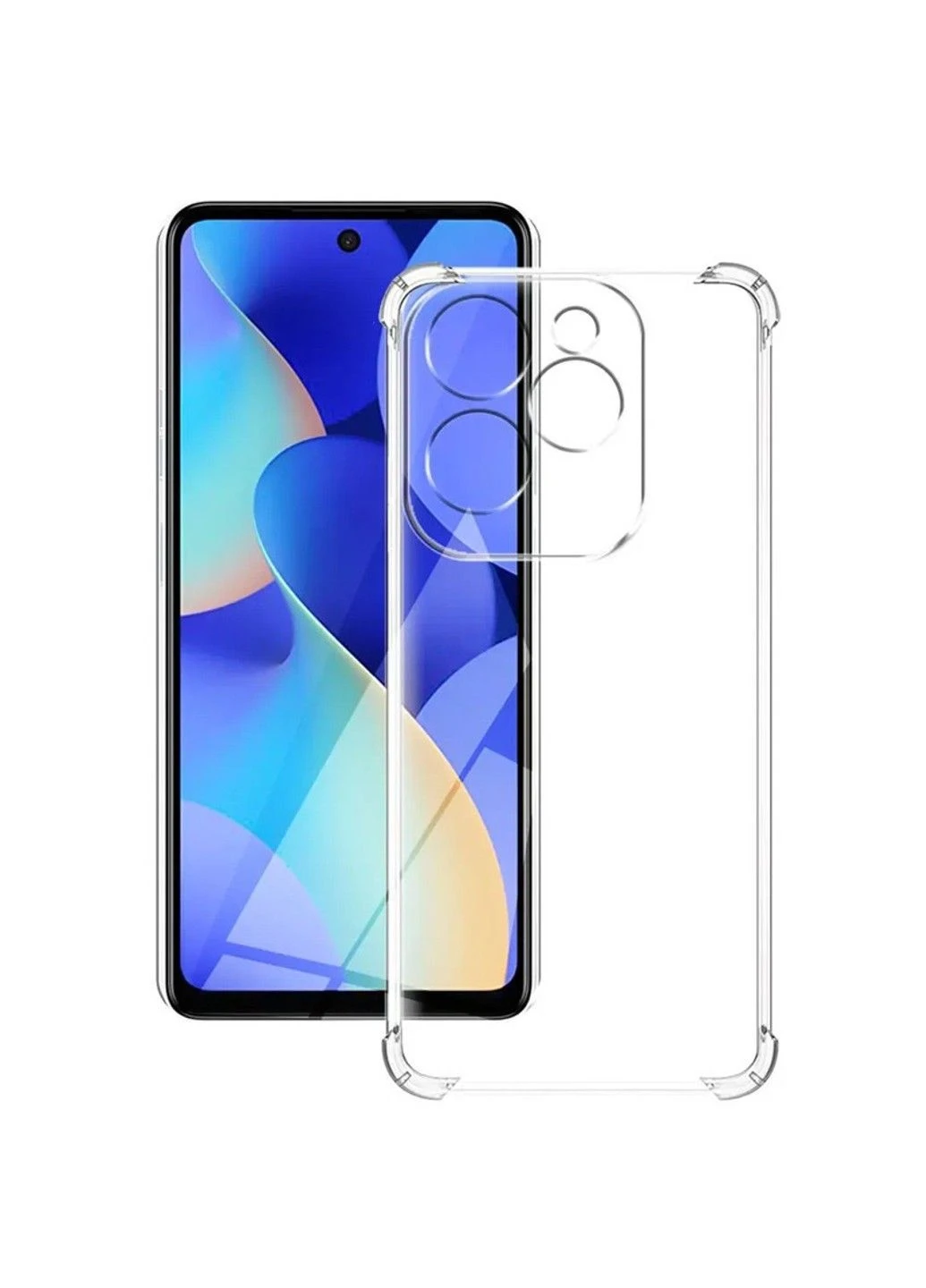 TPU чохол GETMAN Ease logo посилені кути Full Camera для Infinix Hot 40i Epik (389307767)