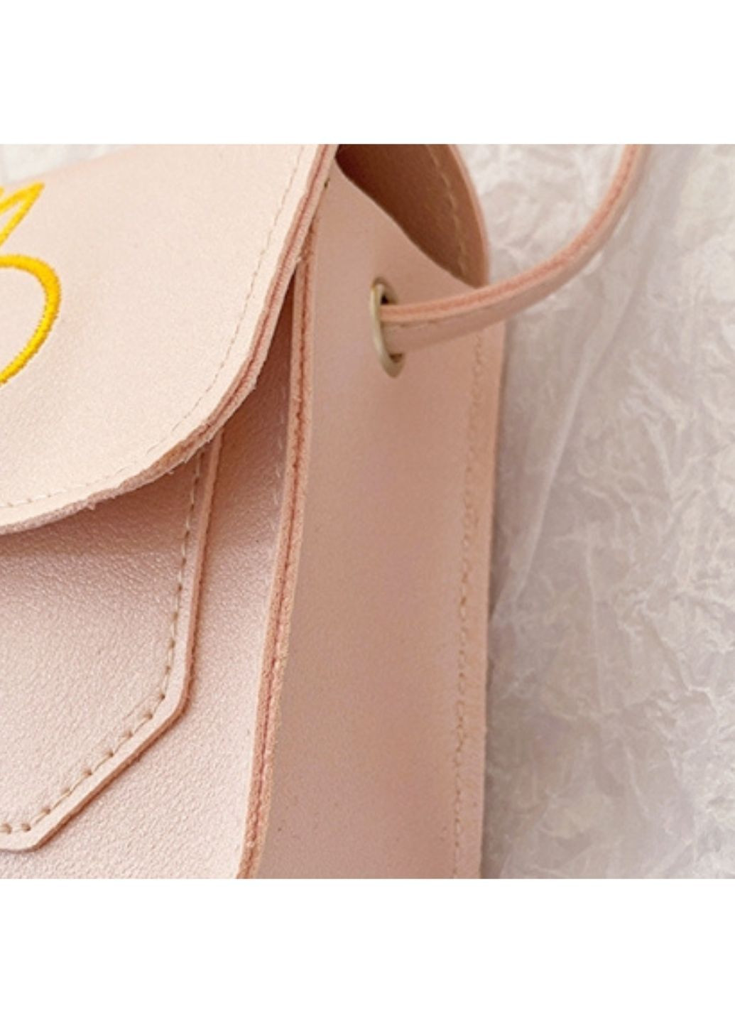 Сумочка детская через плечо с рисунком Пудровый (СДД-115-3) No Brand (347640964)