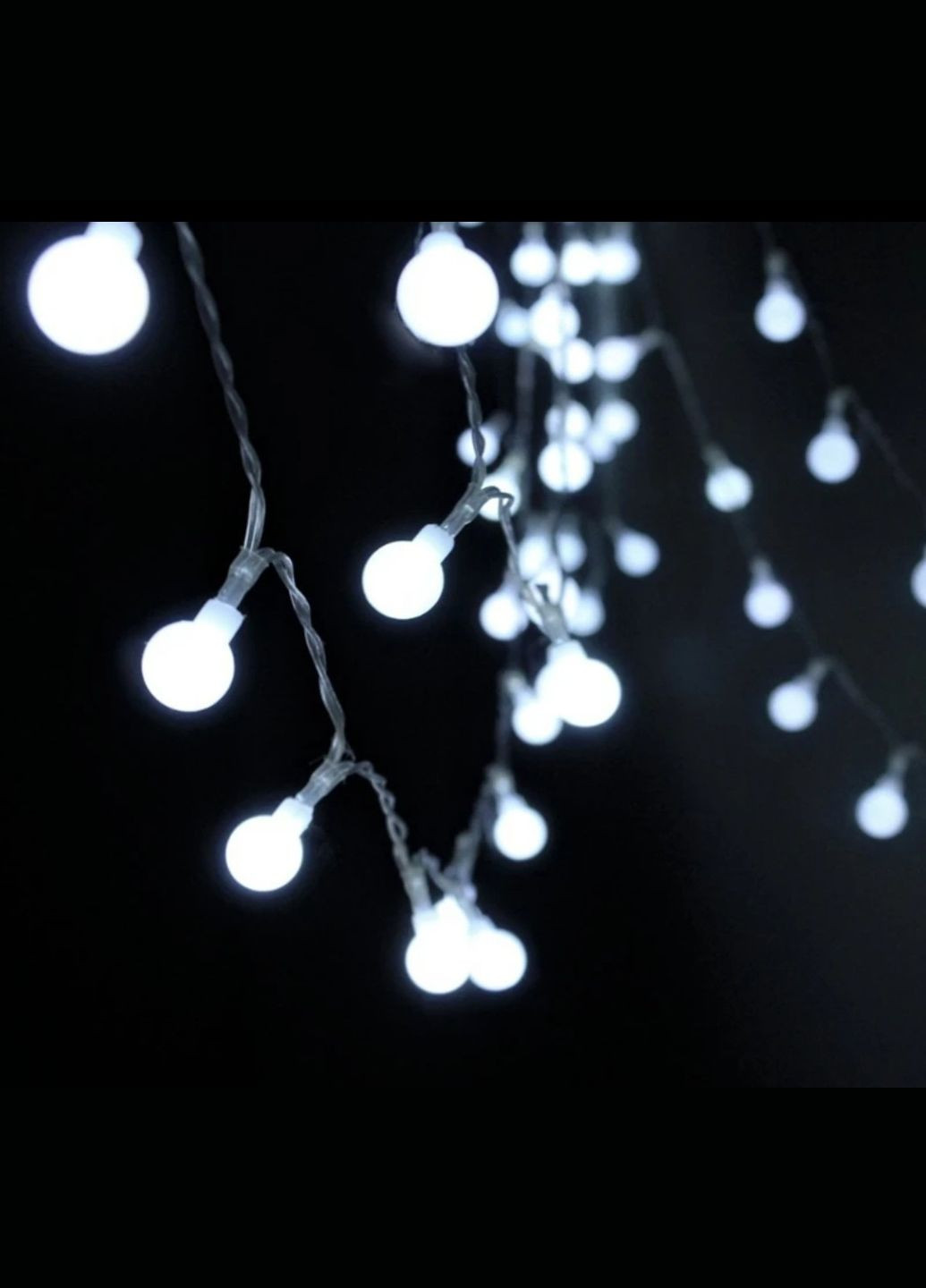 Гірлянда Ретролампи 20 LED 3 м USB RGB No Brand (313453270)