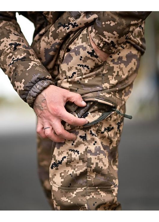 Армійський чоловічий зимовий костюм Omni-Heat піксель Freedom