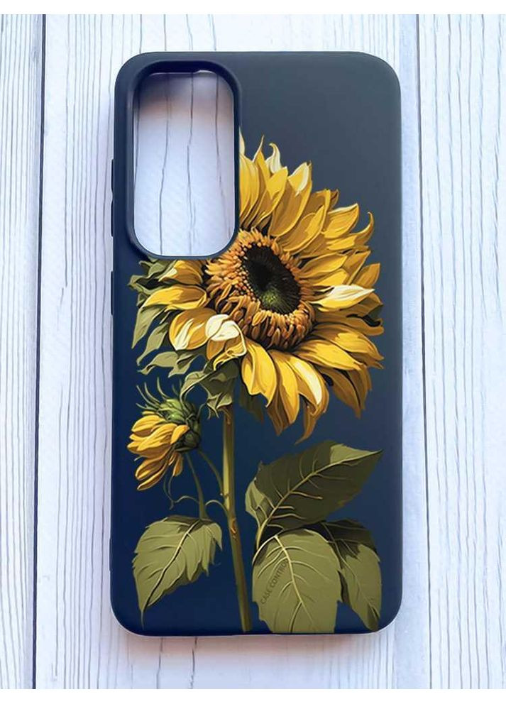 Матовый чехол на Samsung Galaxy A35 (A356) Подсолнечник (принт 274) Creative (355406720)