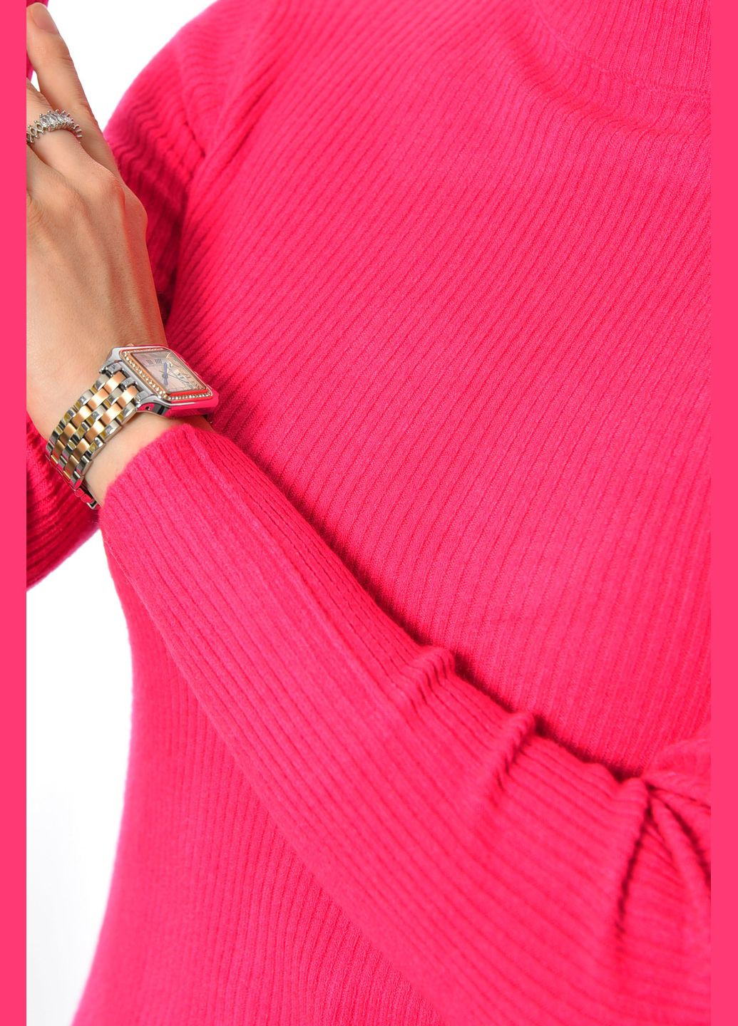 Рожевий демісезонний кофта жіноча рожевого кольору пуловер Let's Shop