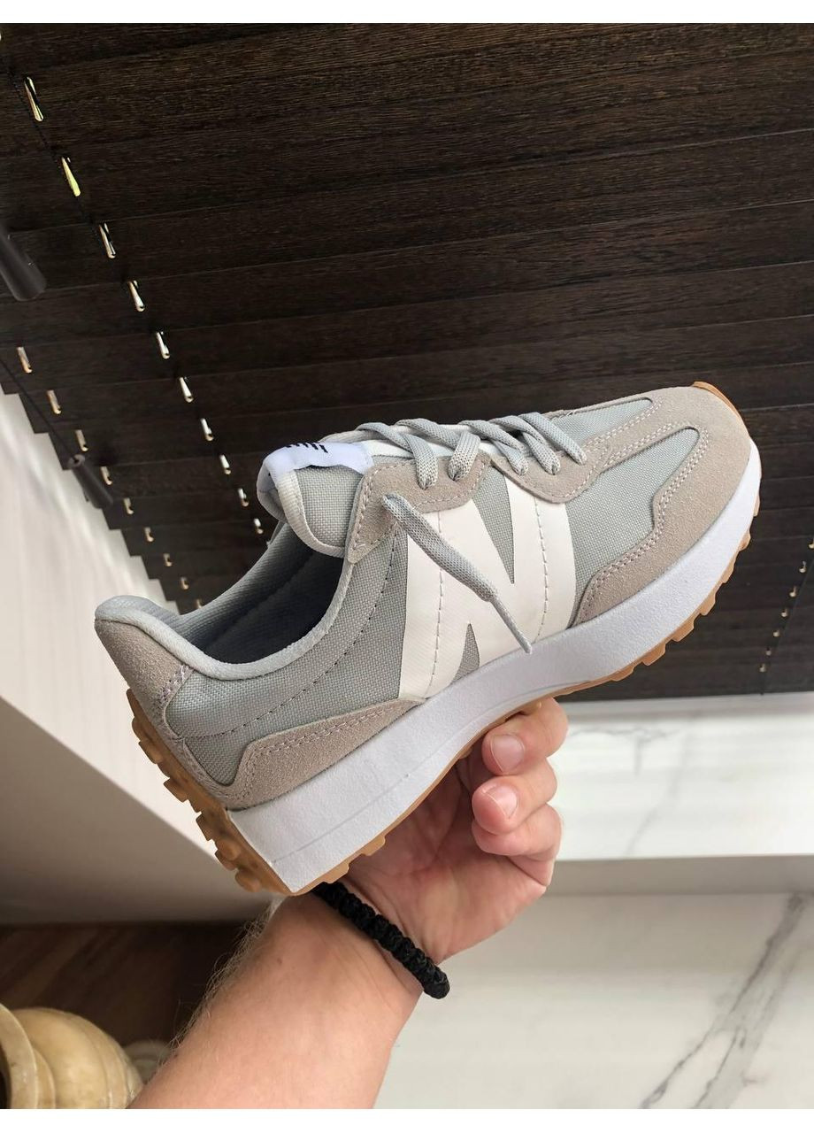 КРОСІВКИ ЖІНОЧІ NEW BALANCE 327 IVORY GREY НЬЮ БЕЛАНС 327 No Brand сірі демісезони (367167030)