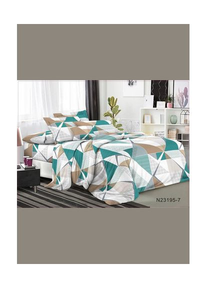 Півтораспальний комплект Постільної Білизни Бязь 3D Premium 150х220 см BP1.5-315 Vital-Textile (367087473)