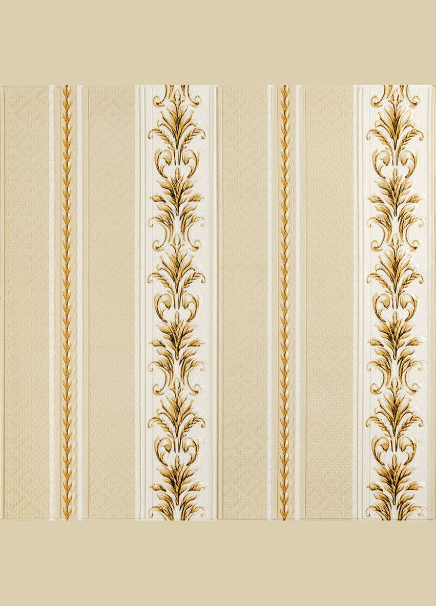 Панель стінова 3D 700х700х4мм Золотий орнамент SW-00001999 Sticker Wall (327089145)