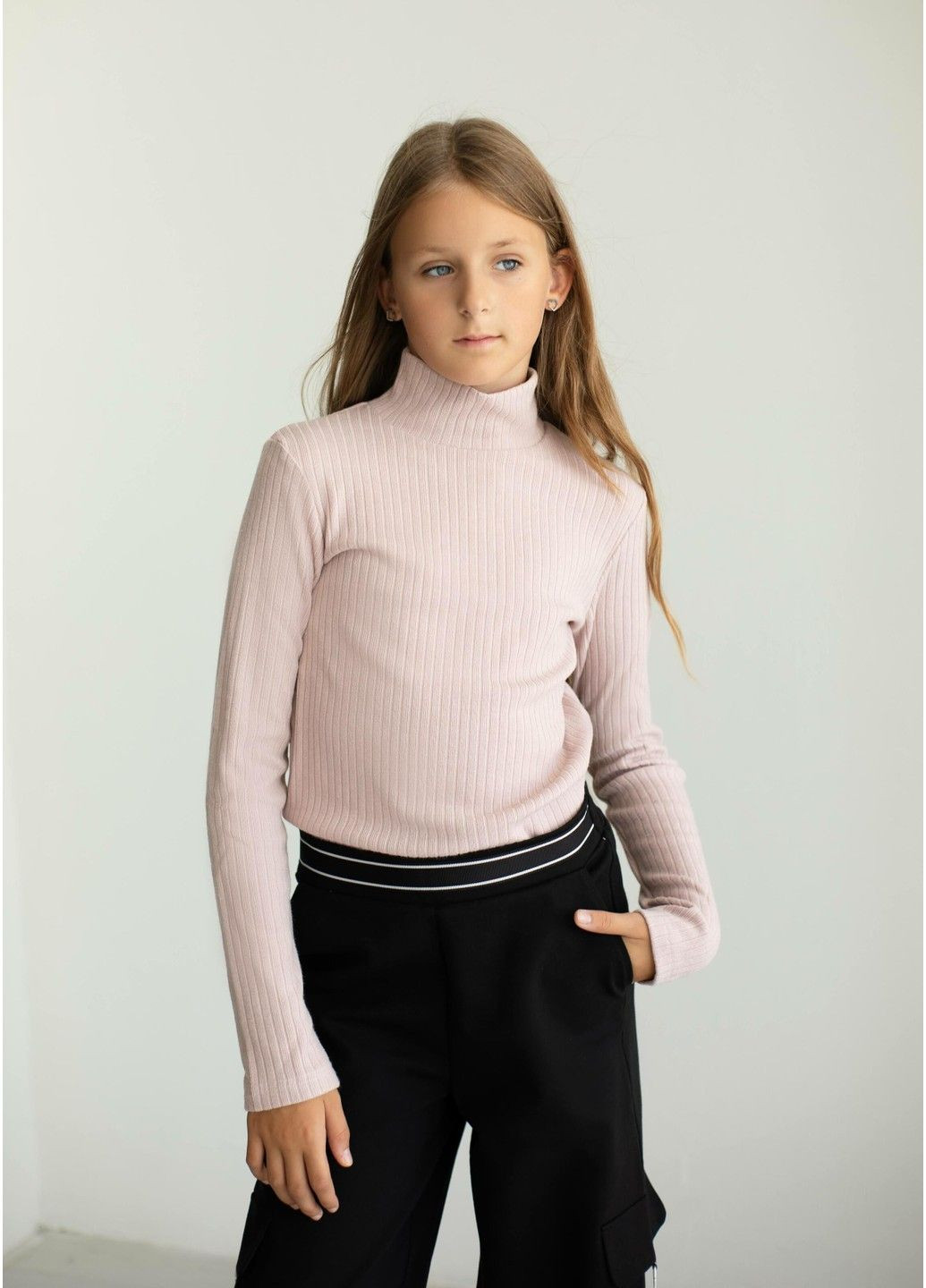Гольф "Stella" для девочек из теплого рубчика OlaN (315048075)