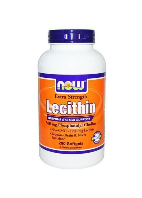 Lecithin 1200 mg 200 Softgels Now Foods (362418806)