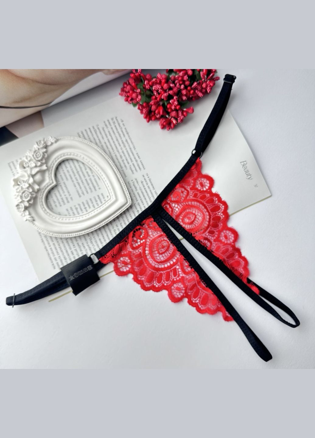 Эротическое белье, набор трусиков с вырезом Exclusive (316152911)