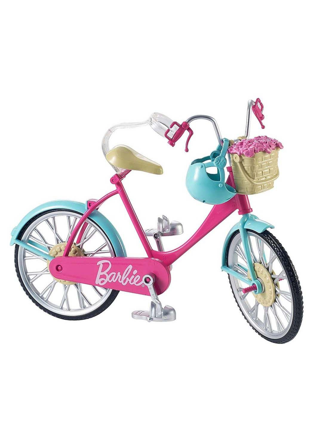 Велосипед для куклы с аксессуарами Mattel (278263262)