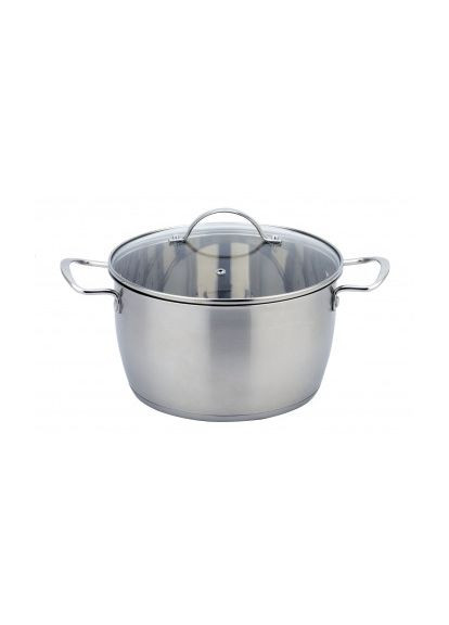 Кастрюля нержавейка с крышкой 18 см, 2.4 л (CB-1114) Con Brio (334714037)