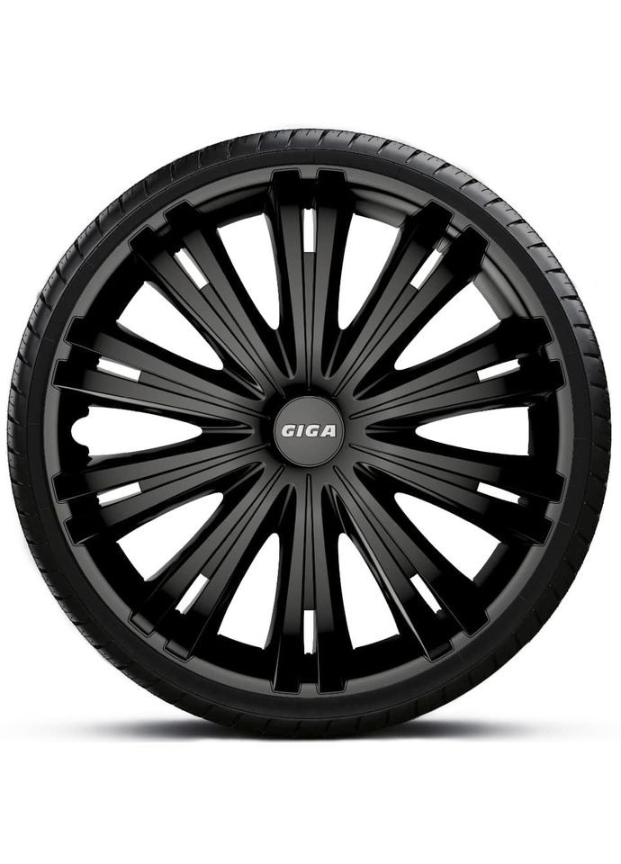 Ковпаки для дисків R16 GIGA BLACK чорні Argo (369135144)