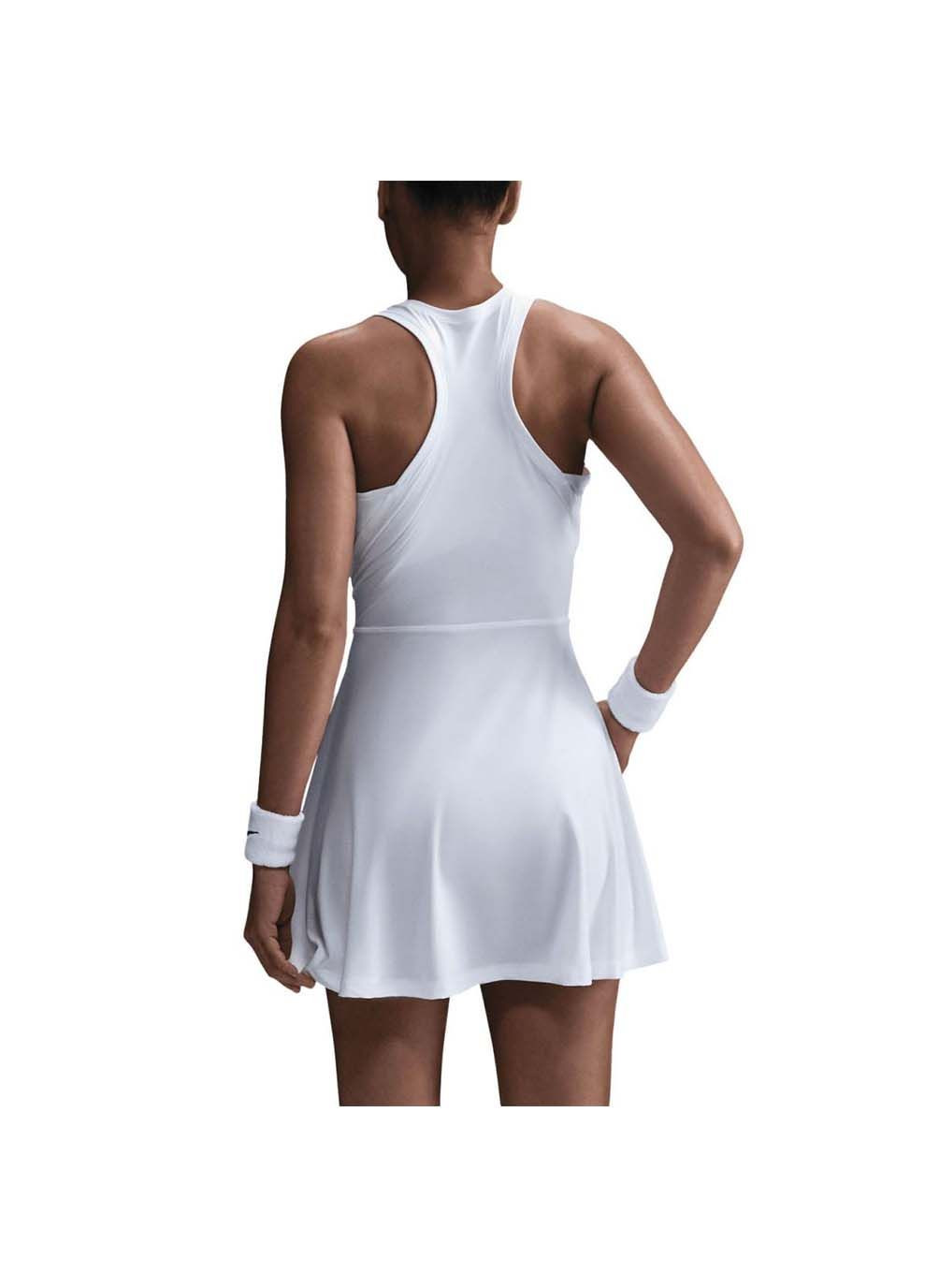 Белое женское платье victory dress white Nike однотонное