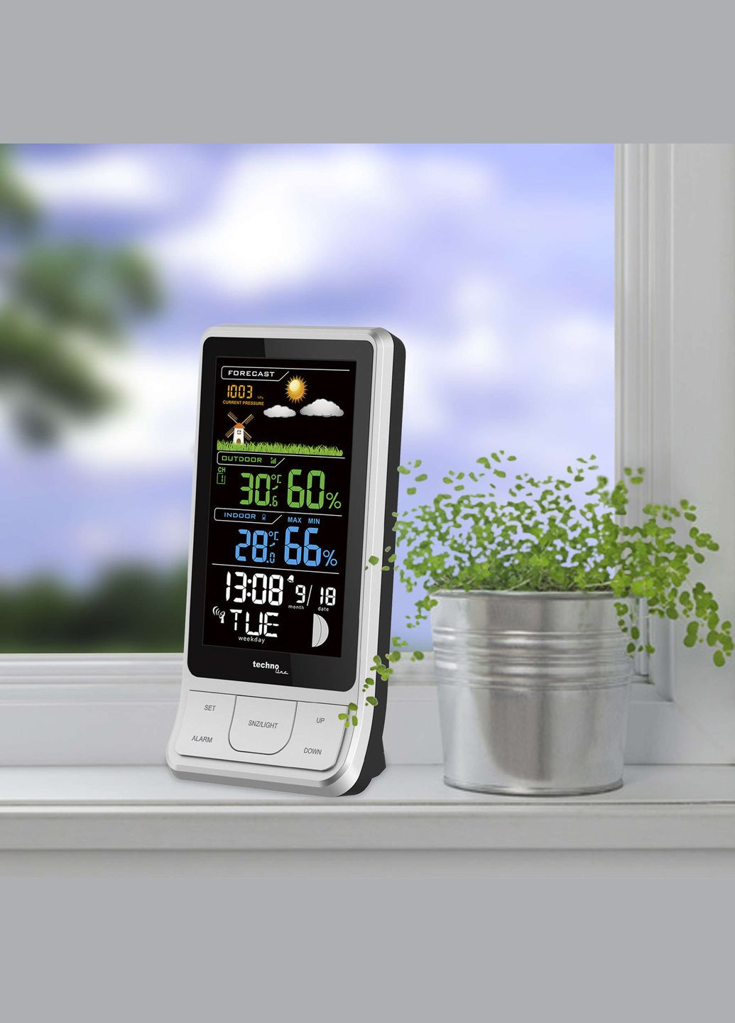 Метеостанція WS6441 Black/Silver (WS6441) Technoline (315937654)