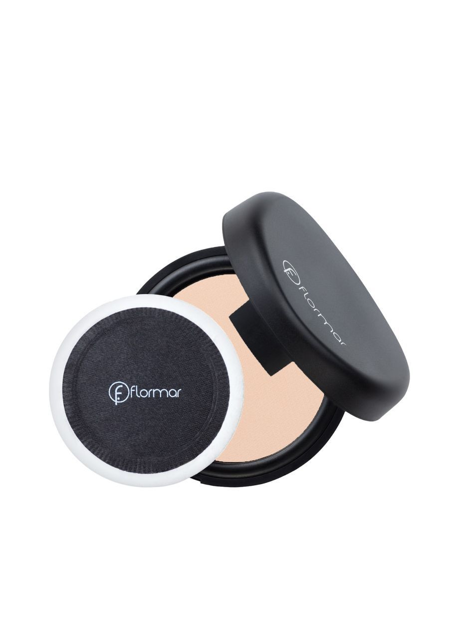 Пудра для обличчя Compact матуюча № 91 Мідна Flormar (363555050)