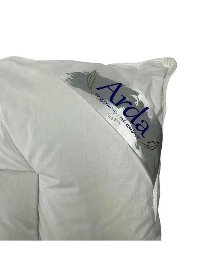 Одеяло евро закрытое Лебединый пух 20318 195х215 см белое Arda (335585924)