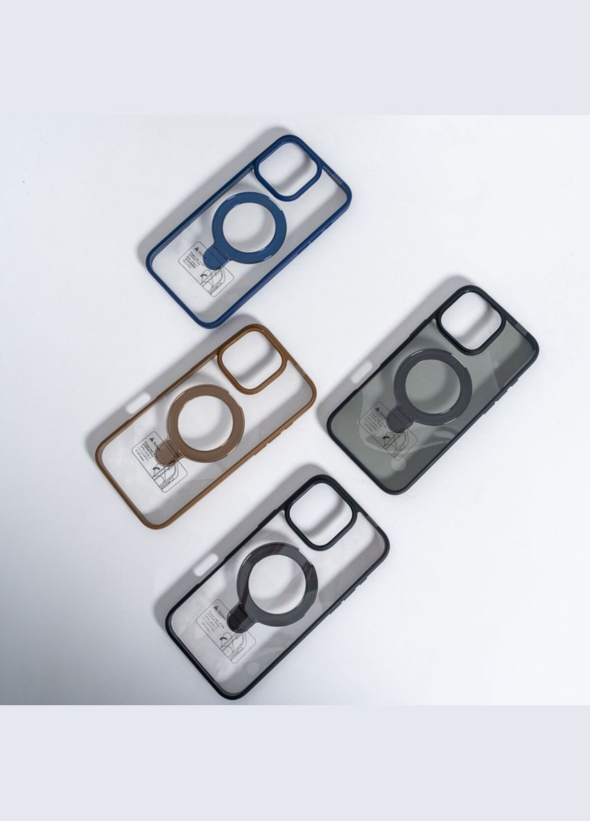 Чохол для смартфона AAA Magnetic Ring for Apple iPhone 16 Pro All Black Spigen (340278129)