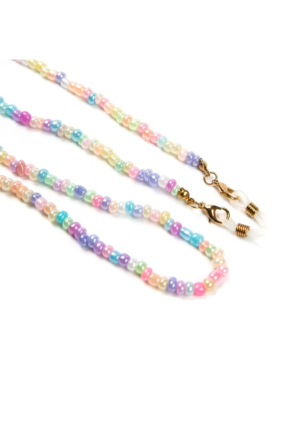 Ланцюжок для окулярів металевий з бісером LuckyLOOK 776-135 (332944435)