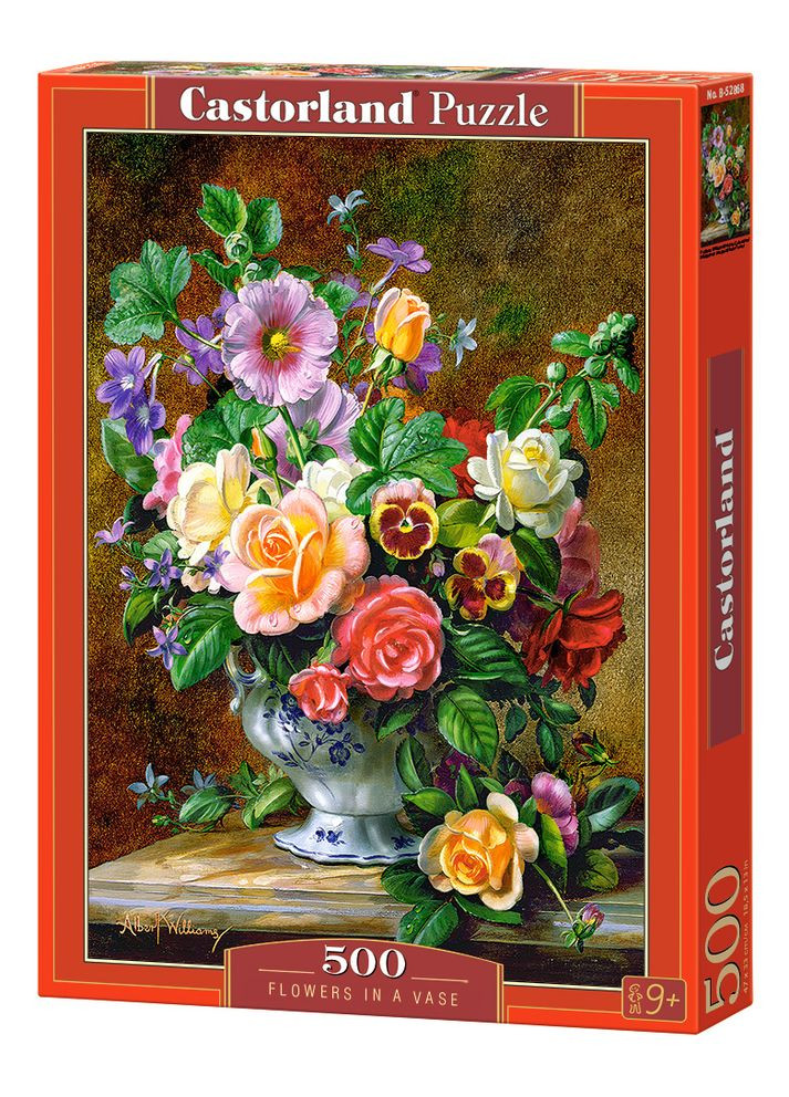 Пазл для дітей "Квіти у вазі" (B52868) Castorland (290841473)