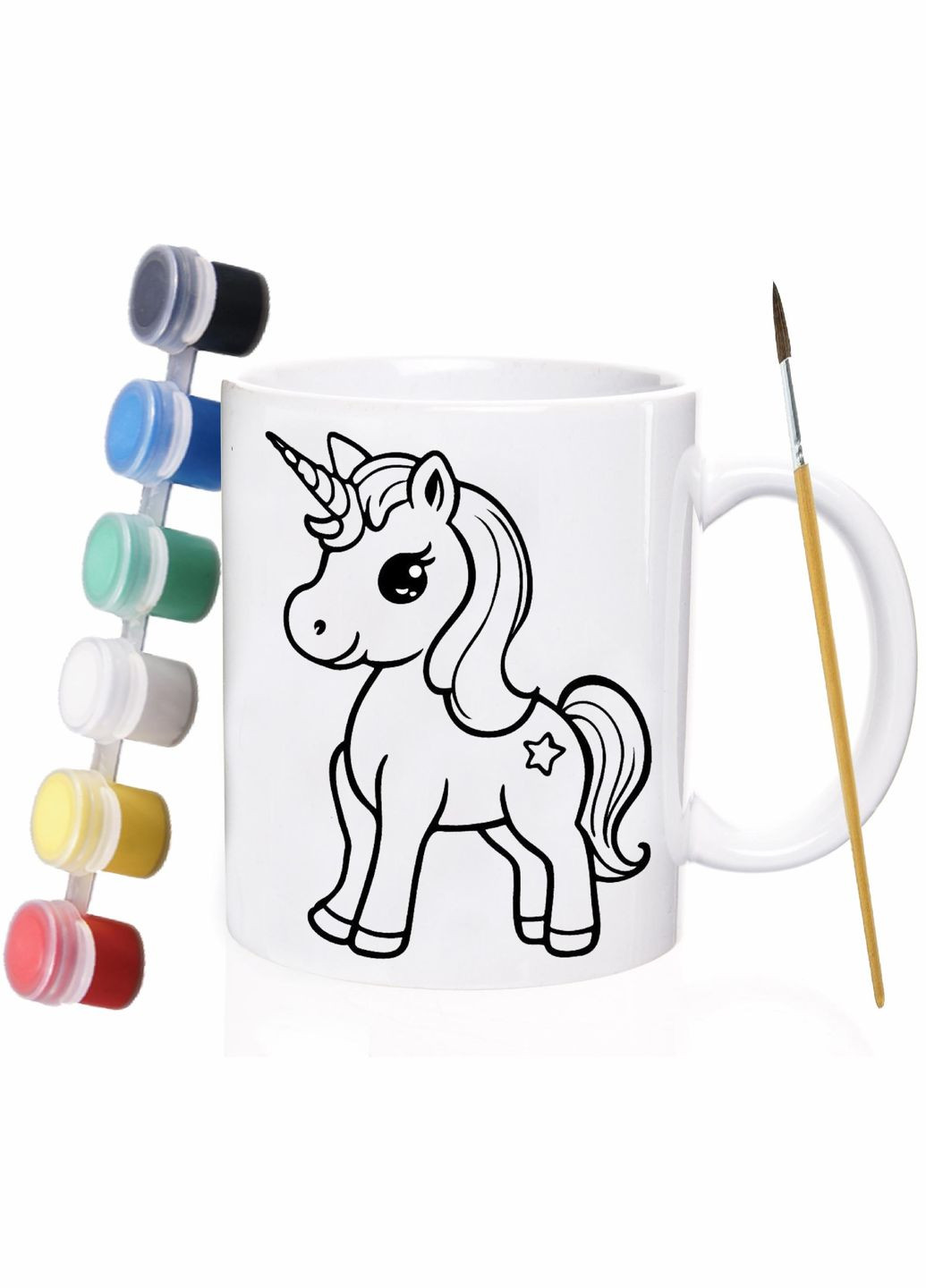 Набор для детской творчества Мир животных #01 / раскраска для детей / 330 мл белая No Brand (316123293)