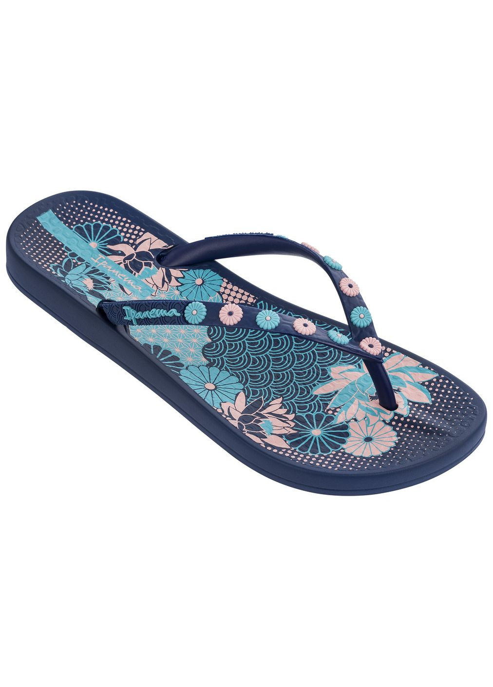 Синие женские вьетнамки Ipanema