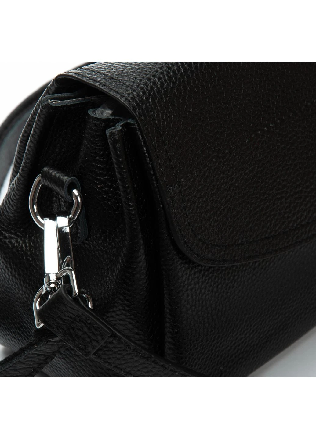 Сумка Жіноча Класична шкіра 99129 black Fashion (394721877)