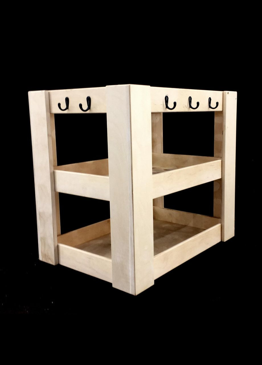 Органайзер для садового инвентаря из дерева Халапа бланже (ОСН-001501) No Brand (328960792)