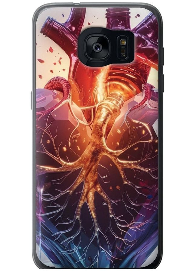 Силіконовий чохол 'Crystal Heart' для Endorphone Samsung Galaxy S7 Edge G935F (286765379)