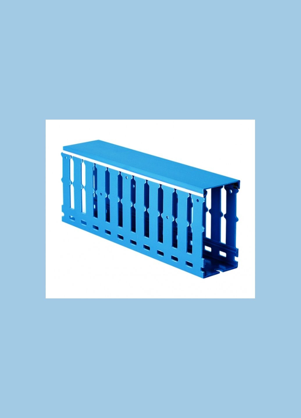 Короб перфорированный 40x80мм 2 пог.м перфорация 8мм шаг 20мм ПВХ [01160RL] Quadro RL12 ДКС (360803497)