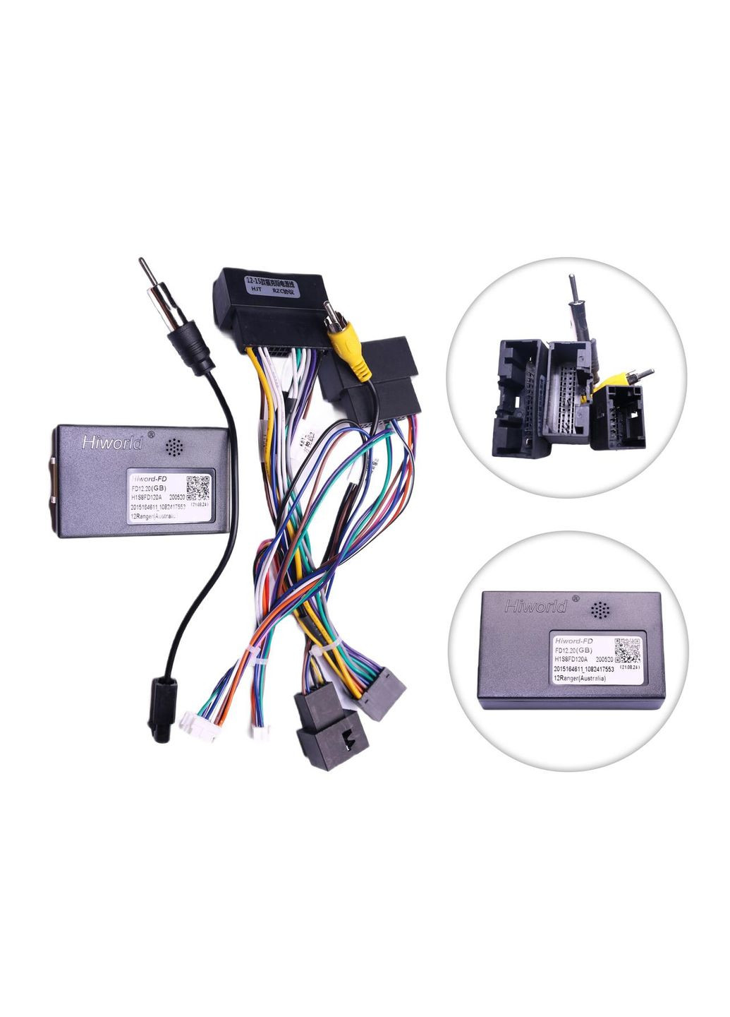 Переходник питания серии с адаптером CANBUS под магнитолу для Ford QFD-13 (проволока) QIV (299905032)