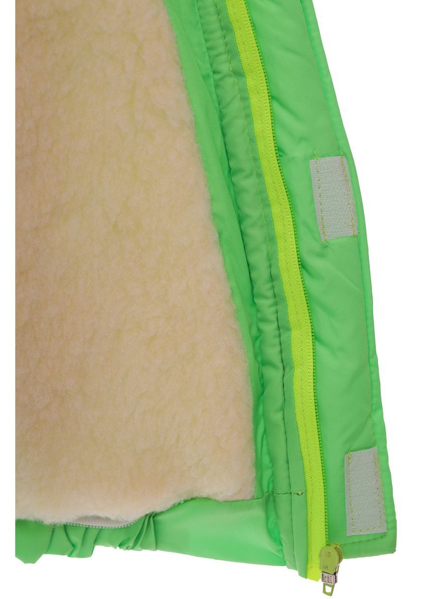 Комбинезон Конверт для мальчика на меху Тройка зеленый 98 см (27560) BABYKROHA (297197864)