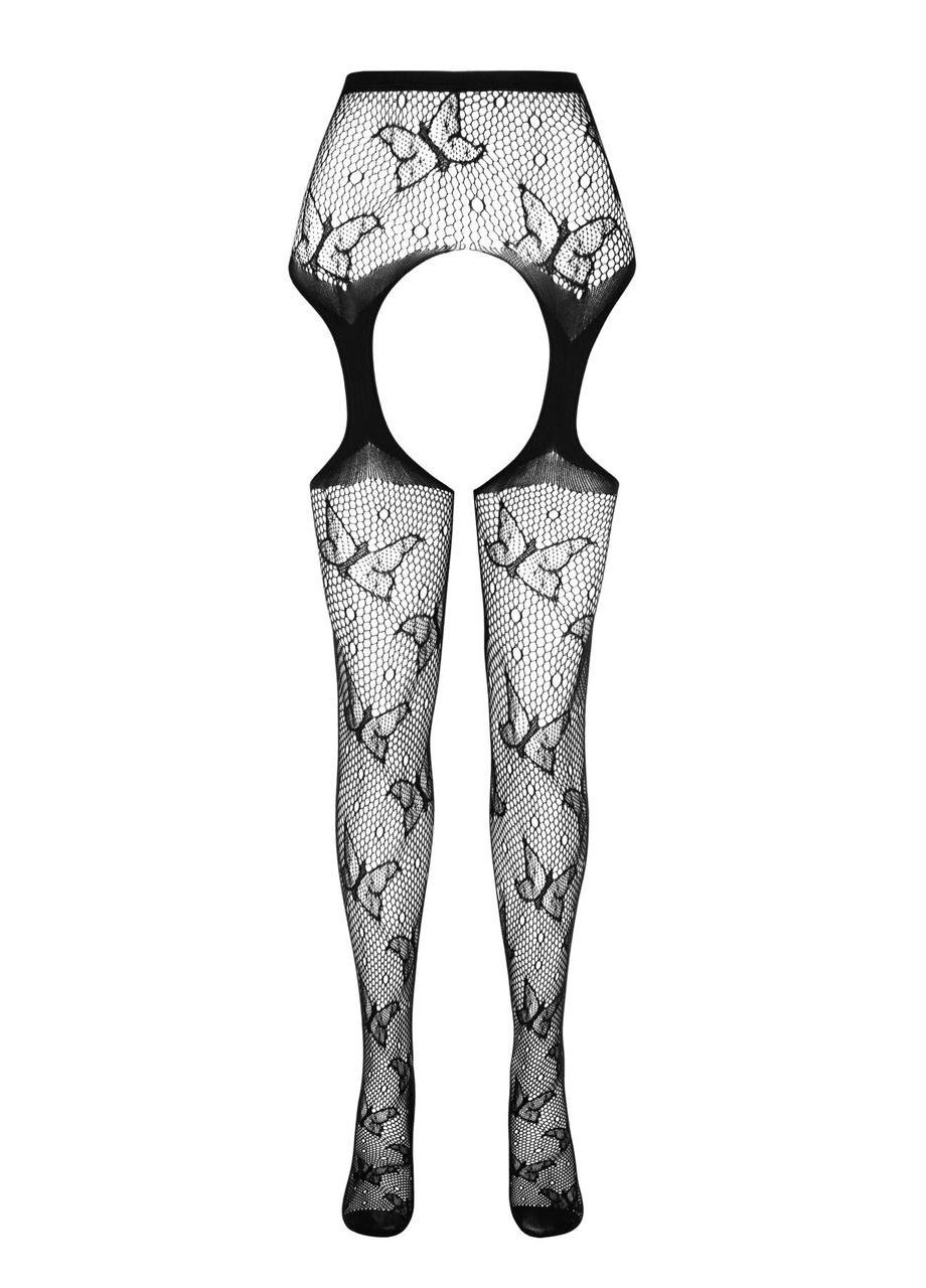 Еротичні колготки-бодистокінг ECO S001 white Passion (303887886)