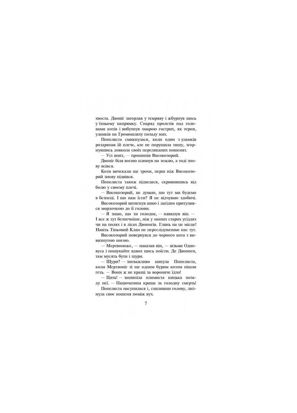 Книга Коти воїни Вогонь та лід 2 (українською мовою) АССА (322275632)