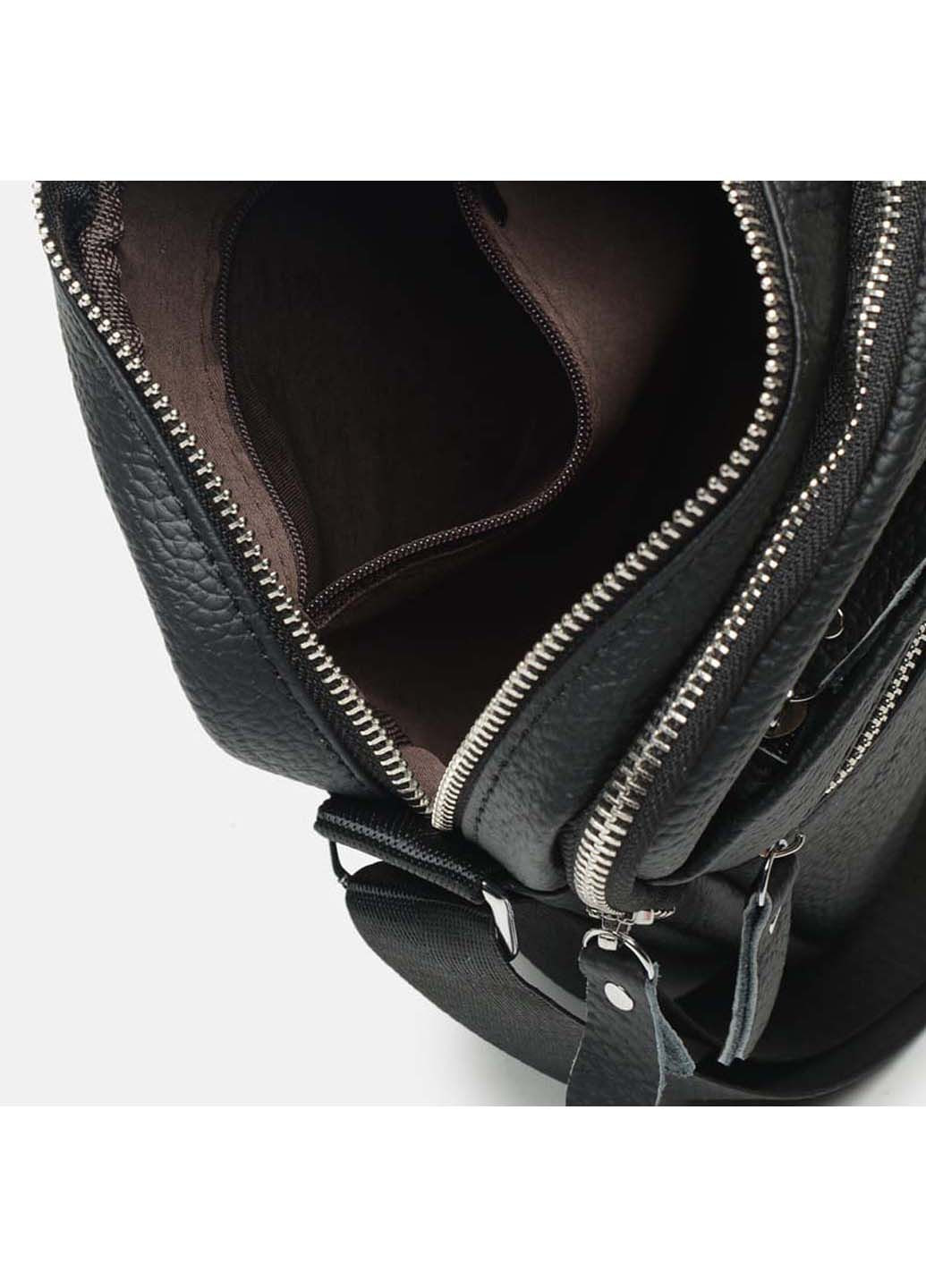 Сумка Borsa Leather k18016a-black (282718817)