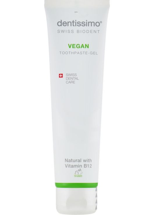 Зубна паста-гель "Веган", з вітаміном B12 Vegan with Vitamin B12 75ml (566897-22641) Dentissimo (368614826)
