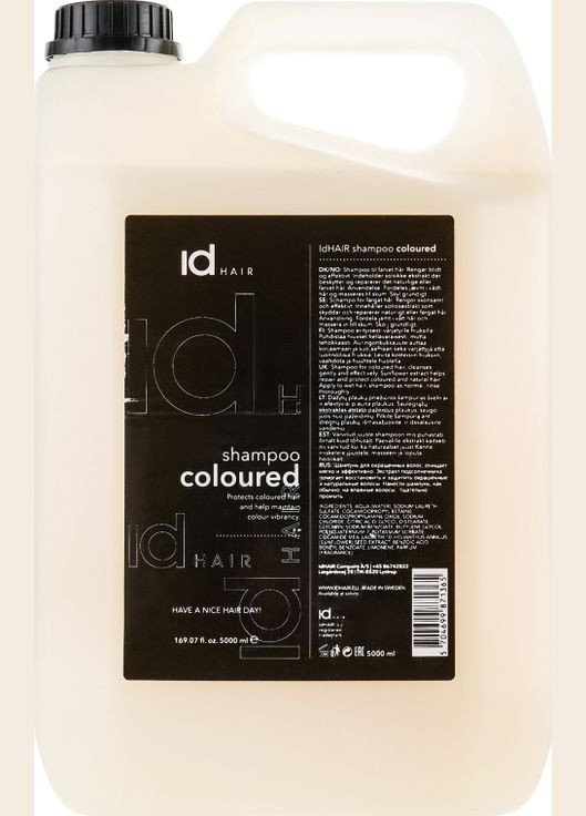 Шампунь для фарбованого волосся Shampoo Coloured 500ml (527469-85800) idHair (368633431)