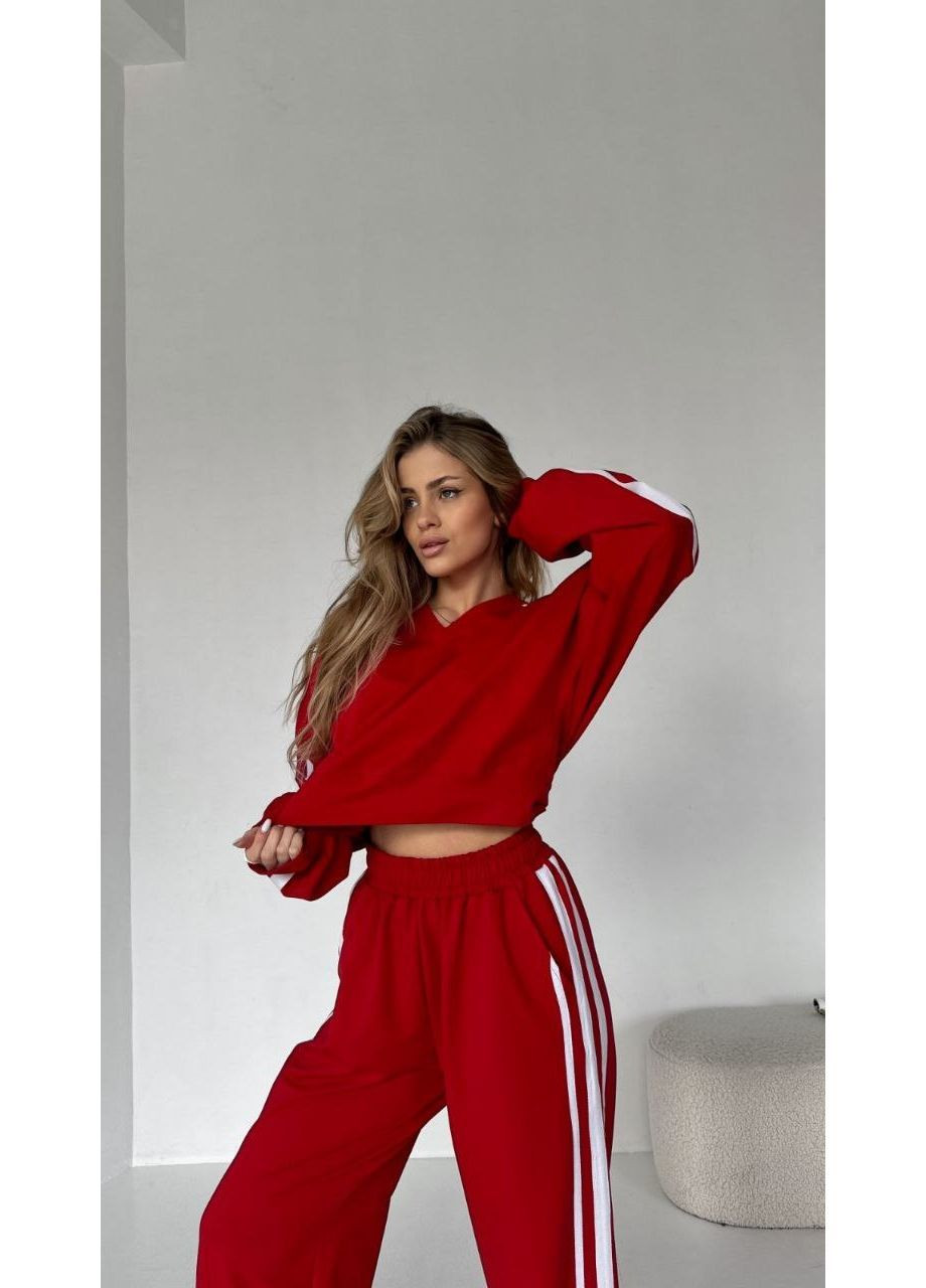 Жіночий спортивний костюм з лампасами No Brand (364550225)