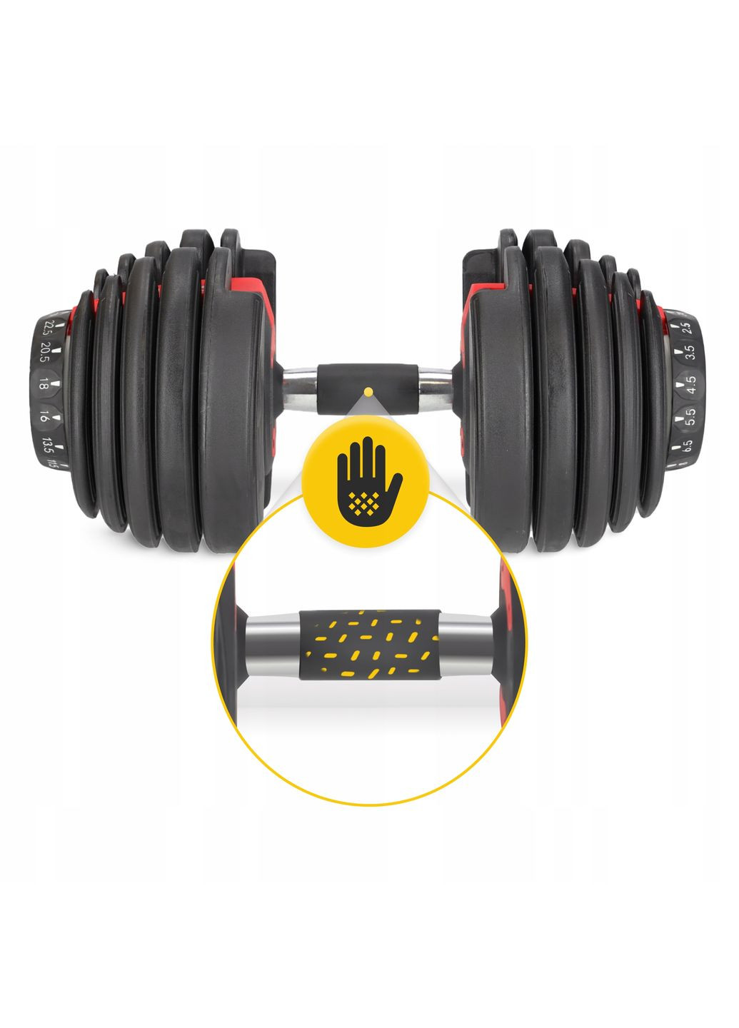 Гантель с регулируемым весом Premium 2.5-24 кг () 4FIZJO P-5907739319203 (342758100)