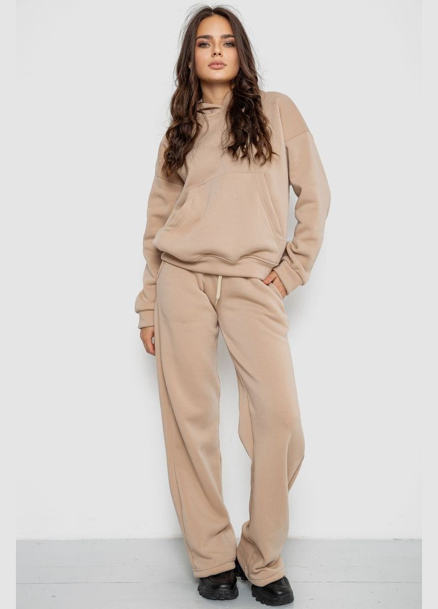 Спортивний костюм жіночий на флісі, колір світло-сірий, 241R2001-2 Ager (313291959)