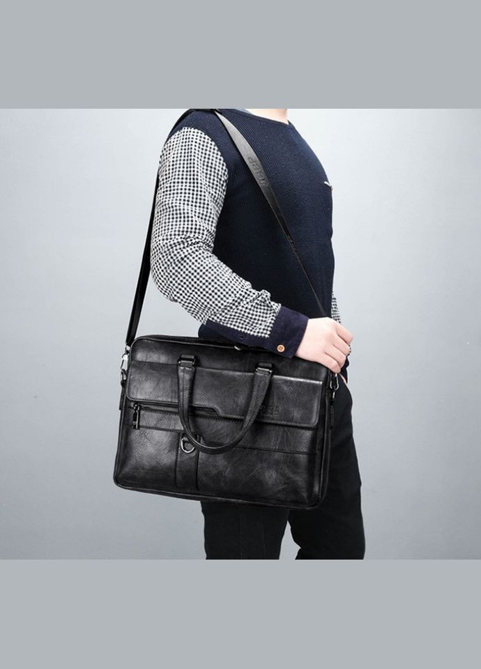 Якісна чоловіча сумка для документів А4 чоловічий портфель психолог діловий для паперів Jeep (334730391)