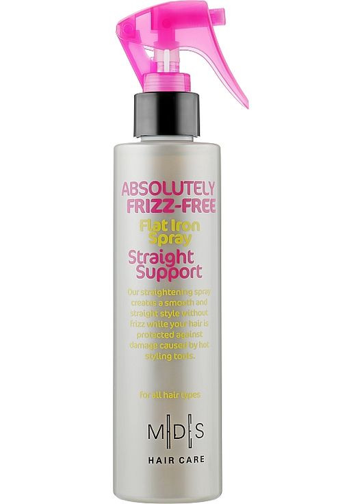 Спрей для волосся з ефектом Absolutely Frizz-Free Straight Support Spray 200ml (245463-31022221) Mades Cosmetics (368650228)