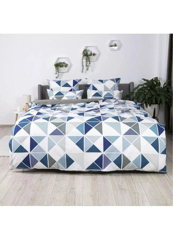 Постільна білизна євро Soft dreams Абстрактна експресія 2-03859-29598 200х220 см ТЕП (336328119)