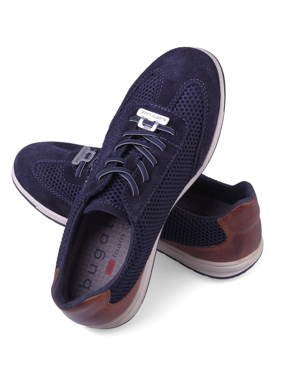 Синие кроссовки мужские Bugatti