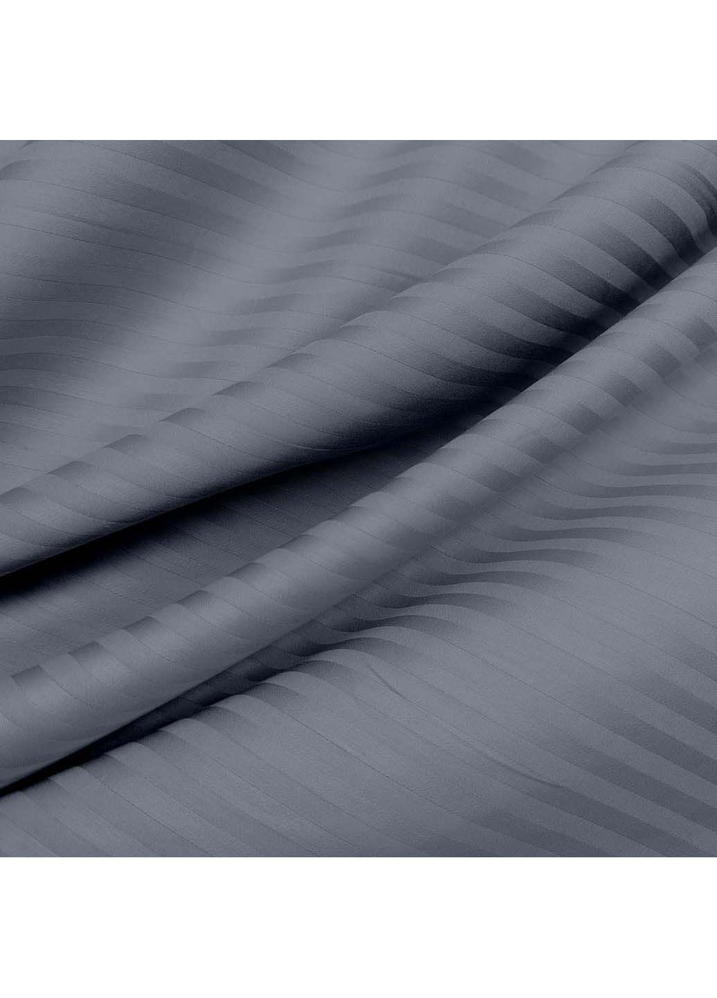 Подростковая постель сатин с простыней на резинке STEEL CS1 160х220 см Cosas (307477138)